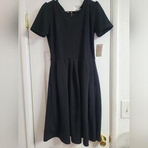 Lula Roe size m black dress